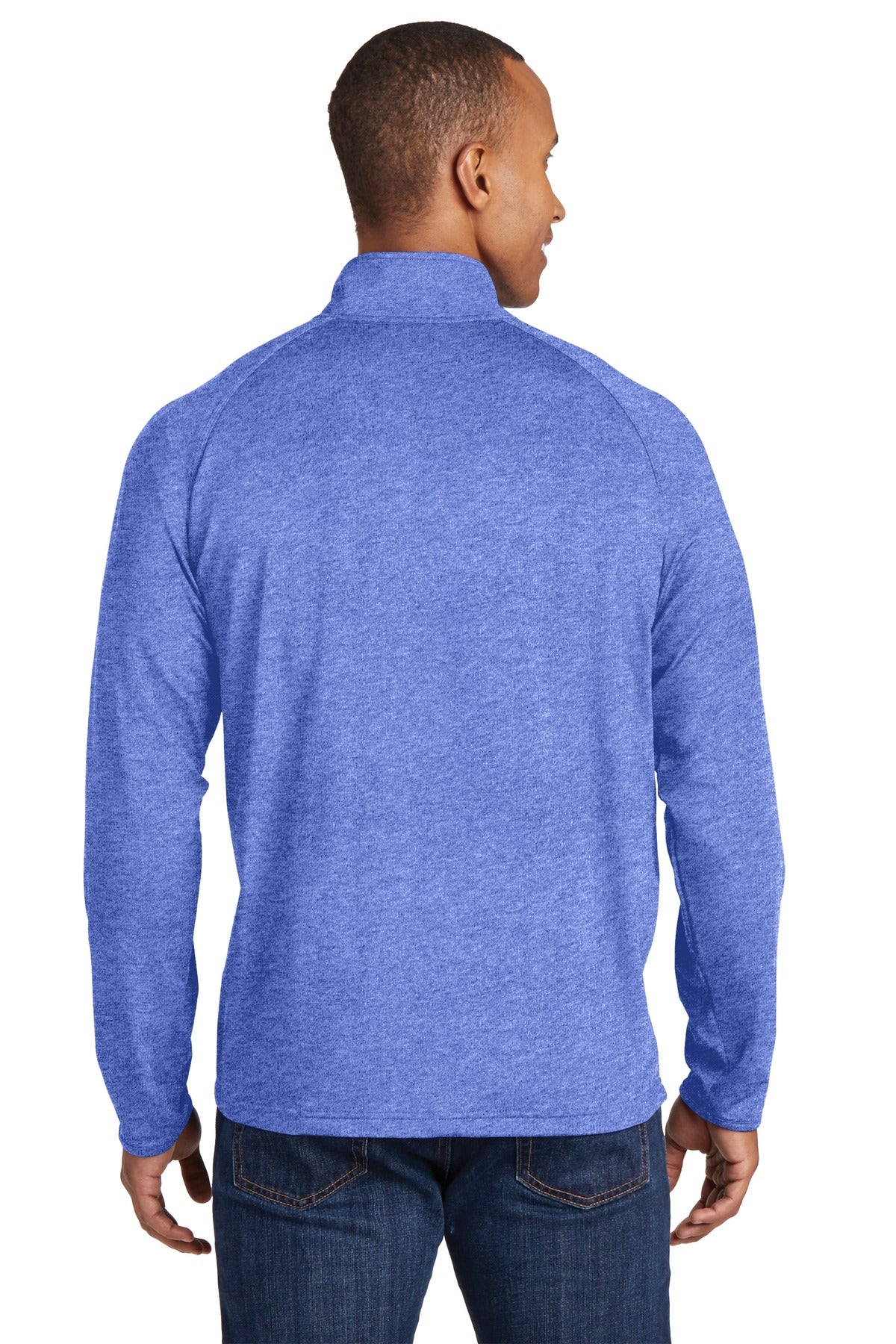 Swaasi Core - Sport-Tek® Sport-Wick® Stretch 1/2-Zip Pullover with EMB Logo