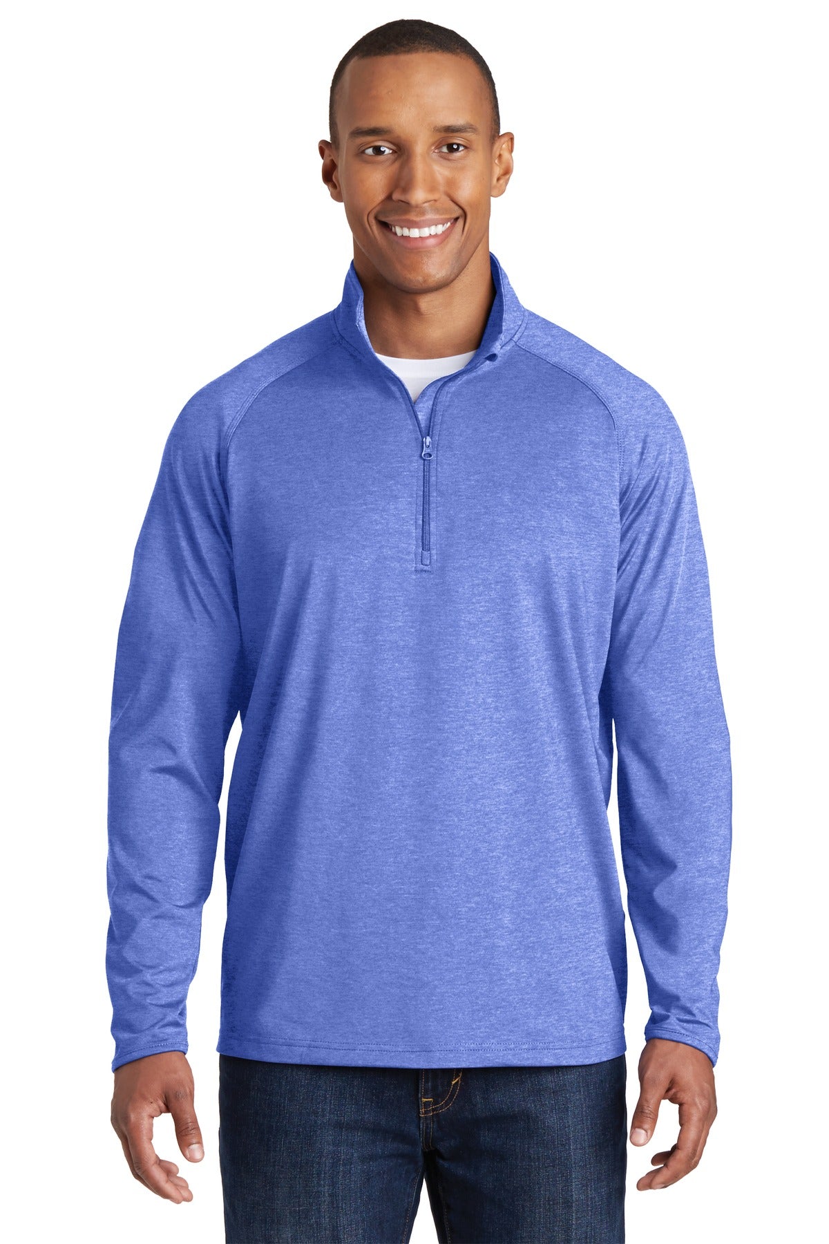 Swaasi Core - Sport-Tek® Sport-Wick® Stretch 1/2-Zip Pullover with EMB Logo