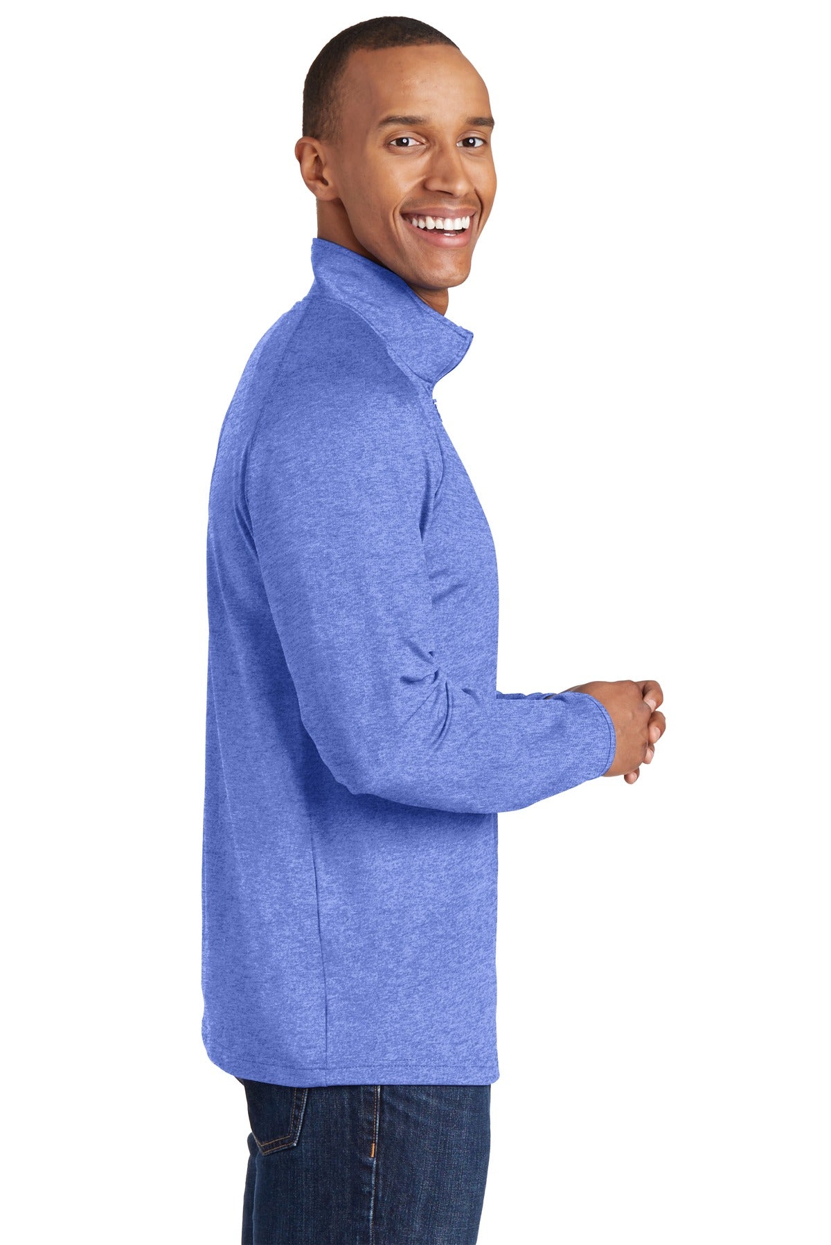 Swaasi Core - Sport-Tek® Sport-Wick® Stretch 1/2-Zip Pullover with EMB Logo