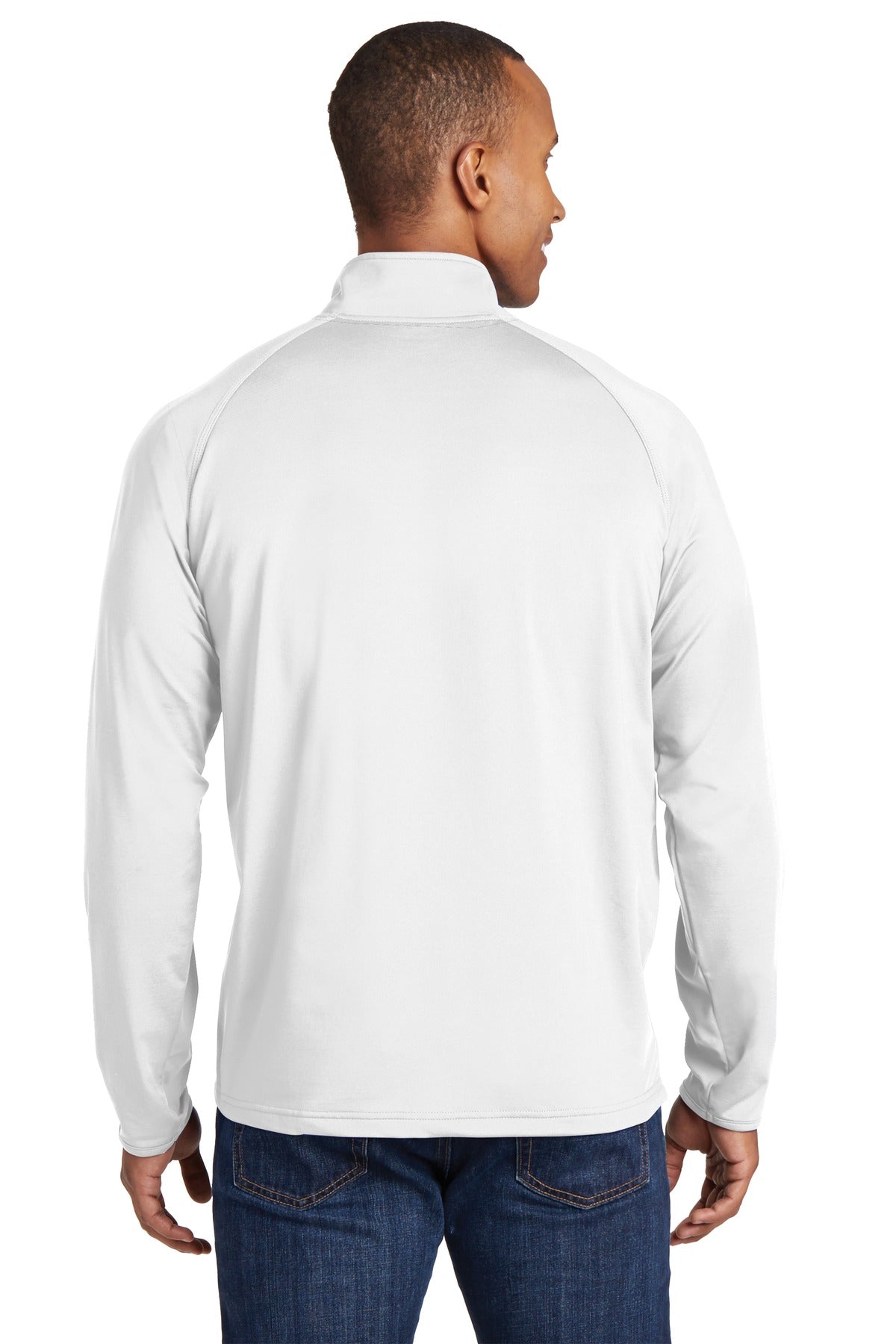 Swaasi Core - Sport-Tek® Sport-Wick® Stretch 1/2-Zip Pullover with EMB Logo
