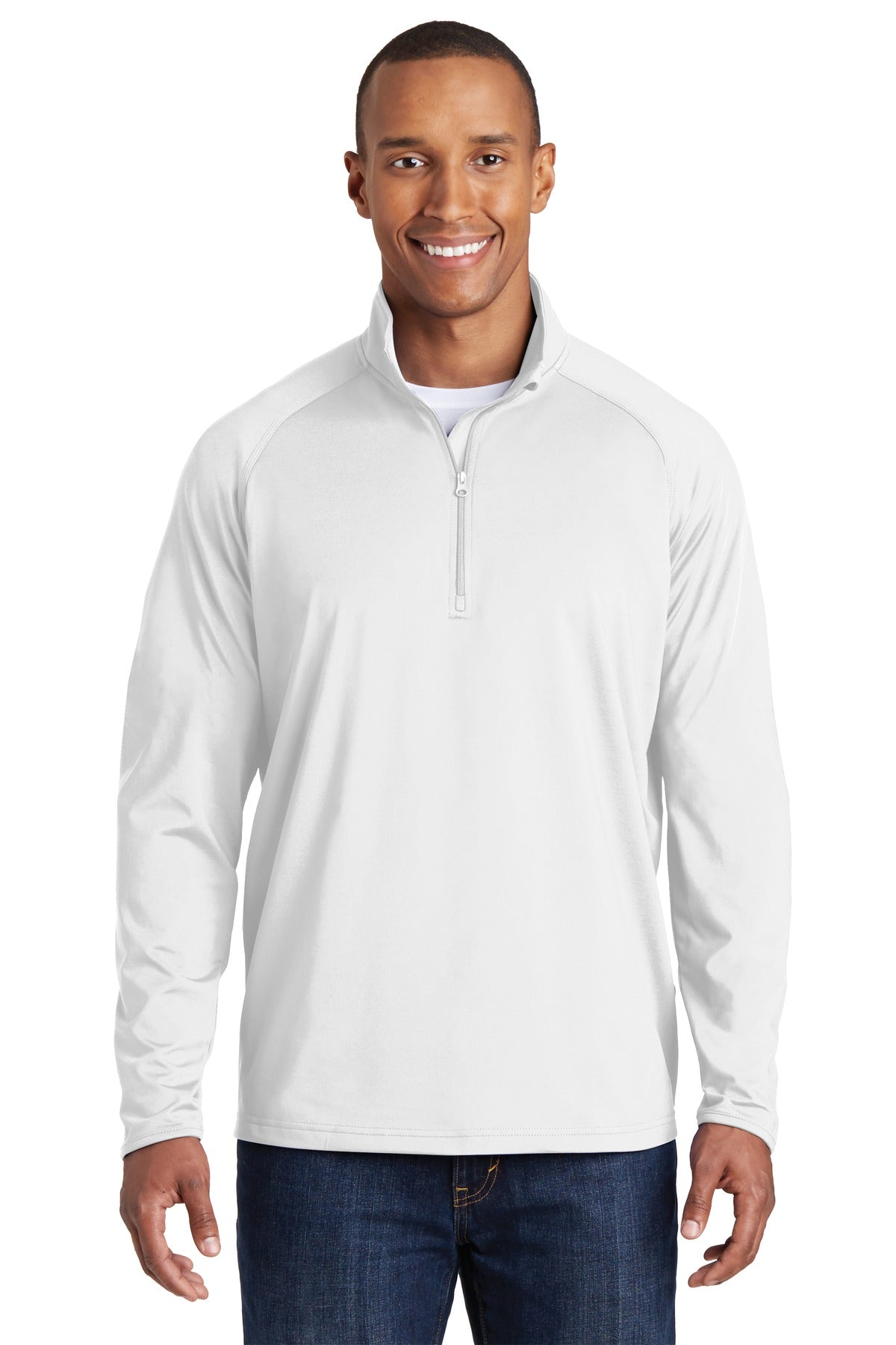 Swaasi Core - Sport-Tek® Sport-Wick® Stretch 1/2-Zip Pullover with EMB Logo