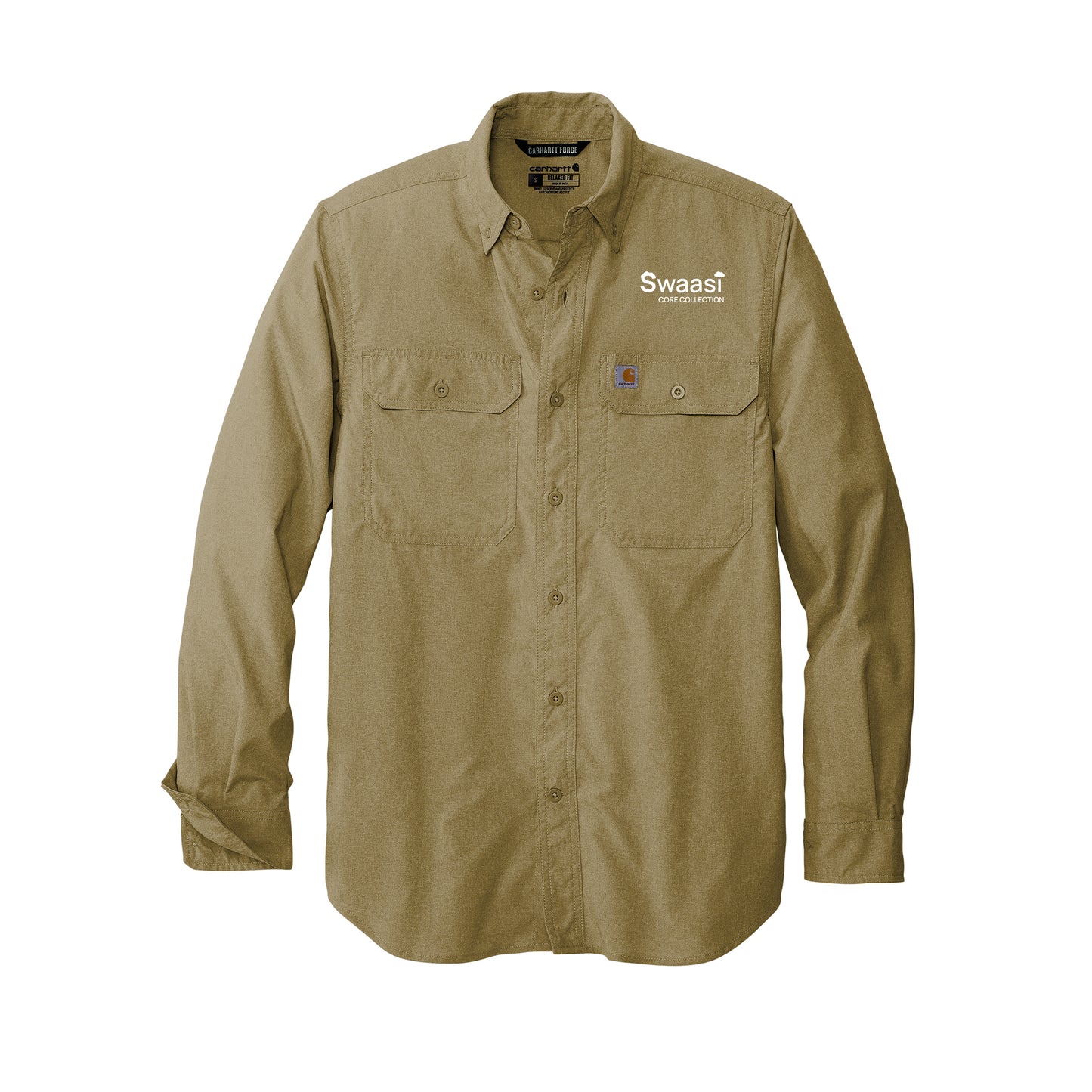 Swaasi Core - Carhartt Force® LONG-SLEEVE Solid Shirt