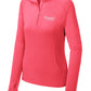 Swaasi Core - Sport-Tek® LADIES Sport-Wick® Stretch 1/2-Zip Pullover Extra Color with EMB Logo