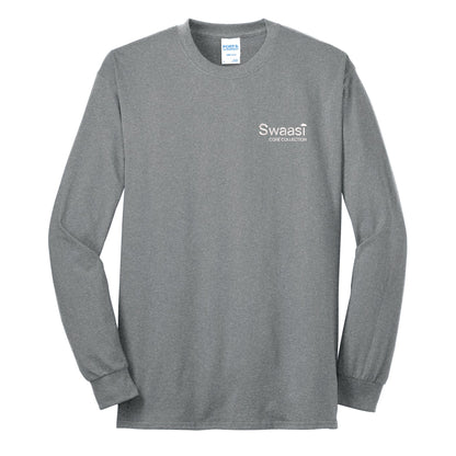 Swaasi Core - P&C® 5.5 oz 50/50 LONG-SLEEVE T-Shirt Extra Color with Print Logo