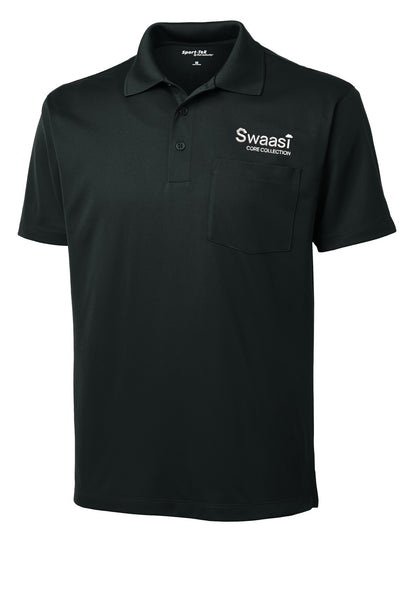 Swaasi Core - Sport-Tek® POCKET Micropique Sport-Wick® Polo with EMB Logo