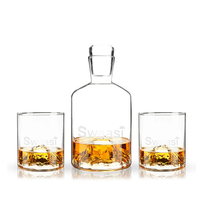 Swaasi Core - Mountain Decanter and Tumblers