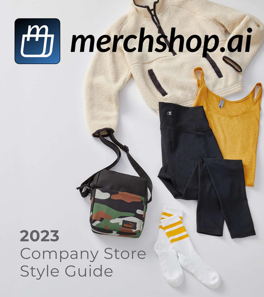 Digital Catalog - merchshop Company Store Style Guide 2023