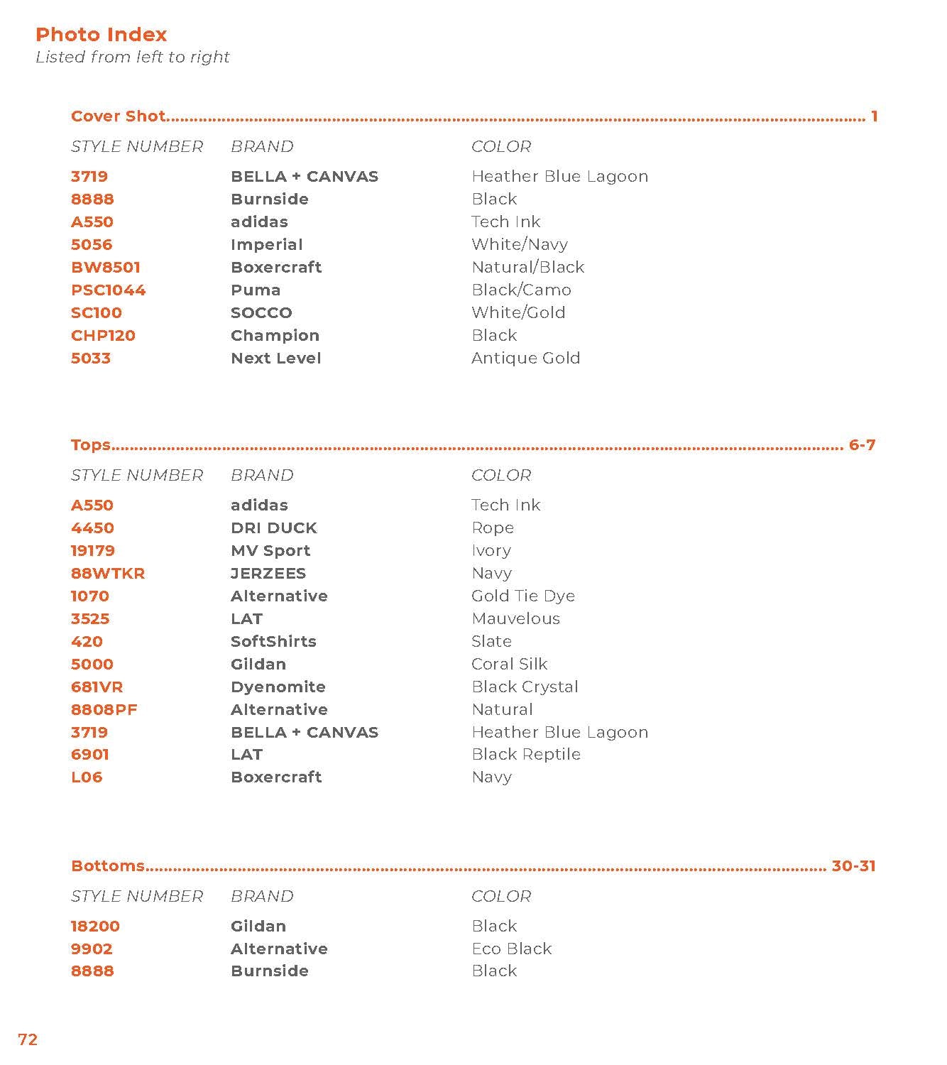 Digital Catalog - merchshop Company Store Style Guide 2023