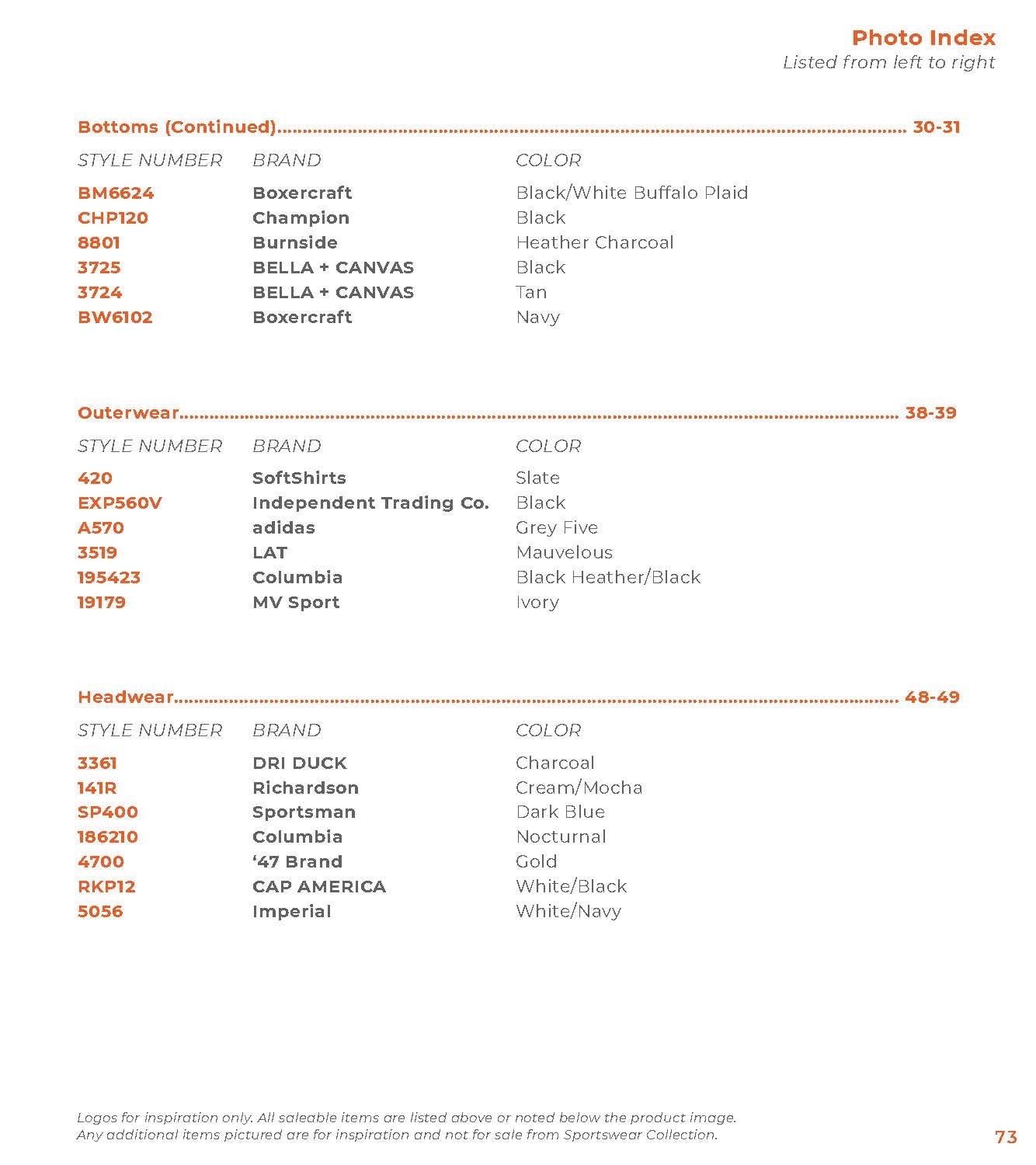 Digital Catalog - merchshop Company Store Style Guide 2023